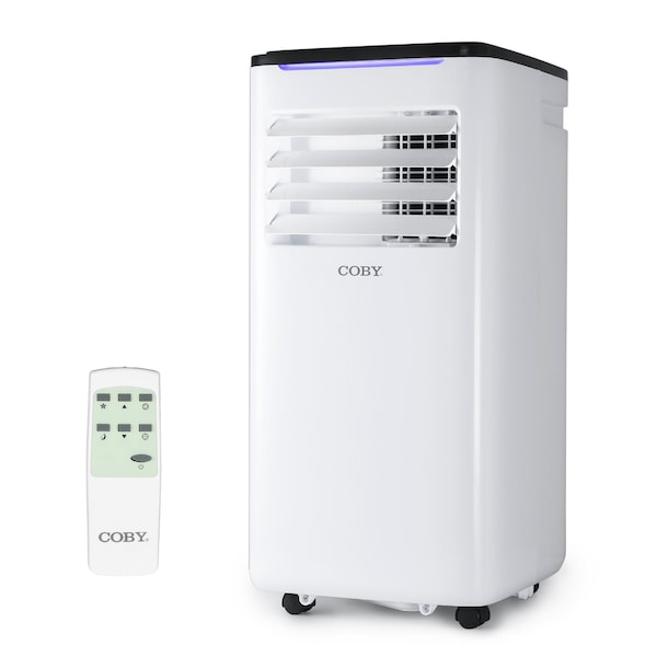 Coby 7100 BTU Portable Air Conditioner SACC/CEC, 10,000 BTU ASHRAE 128 - CBPAC710