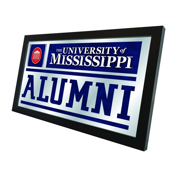 Holland Bar Stool Co Ole' Miss 26" x 15" Alumni Mirror - MALUMMSSPPU