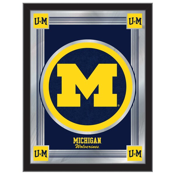 Holland Bar Stool Co Michigan 17" x 22" Logo Mirror - MLOGOMICHUN