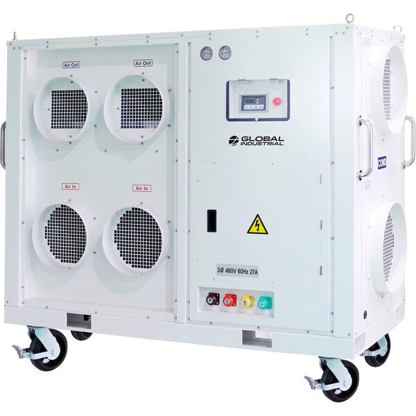 Global Industrial Outdoor Rated Portable Air Conditioner, 12 Tons, 144,400 BTU, 460V - 293119