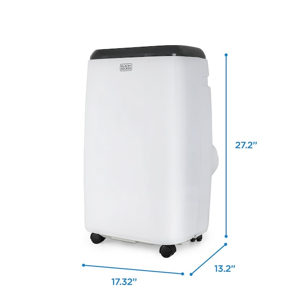 Black & Decker 6,000 BTU Portable Air Conditioner SACC/CEC10,000 BTUASHRAE 128 - BPT06WTB