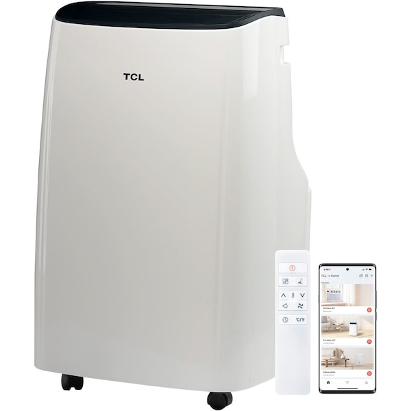 Tcl 7,000 BTU SACC 11,000 BTU ASHRAE Smart Portable Air Conditioner - H7P38W