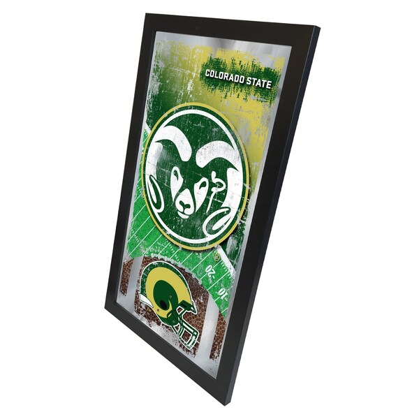 Holland Bar Stool Co Colorado State 15" x 26" Football Mirror - MFTBLCOLOST