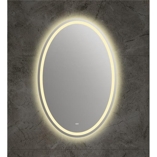 Chloe Lighting Chloe Lighting CH9M052BW42-LOV Speculo Back Lit LED Mirror 4000K; Wam White - 28 in. - CH9M052BW42-LOV