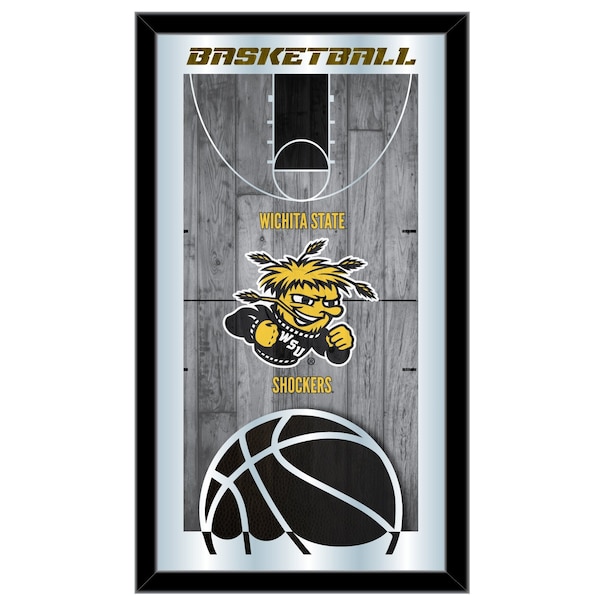 Holland Bar Stool Co Wichita State 15" x 26" Basketball Mirror - MBSKTWICHST