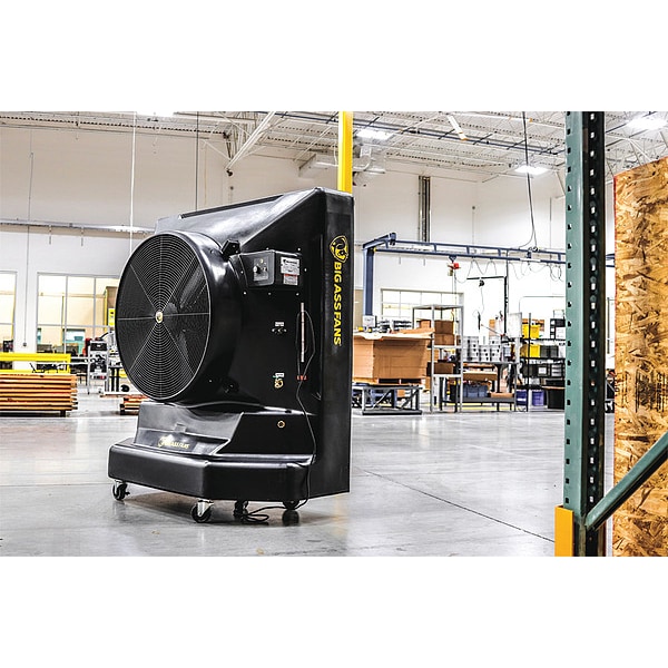 Big Ass Fans Portable Evaporative Cooler 6,400/9,700 cfm, 46 gal, Direct Drive - E-400-3601