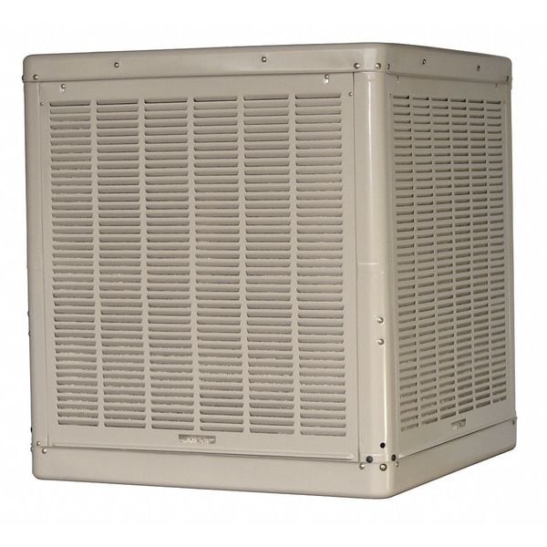 Essick Air Ducted Evaporative Cooler 5,500 to 6,500 cfm, 1200 to 1600 sq. ft., 10.7 gal, 1/2 or 3/4 HP - N56/66D