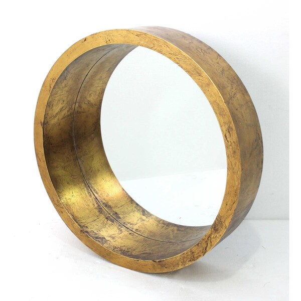 Made-To-Order Contemporary Round Tray-shaped Cosmetic Mirror - MA3097413