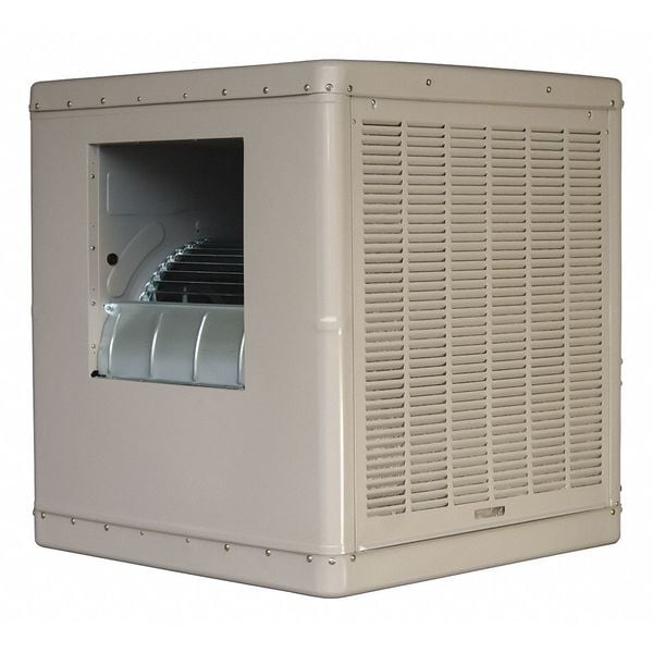 Essick Air Ducted Evaporative Cooler 5,500 to 6,500 cfm, 1200 to 1800 sq. ft., 18.6 gal, 1/2 or 3/4 HP - N55/65S