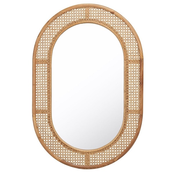 Safavieh 24 in. Cayce Mirror, Natural - MRR2020B
