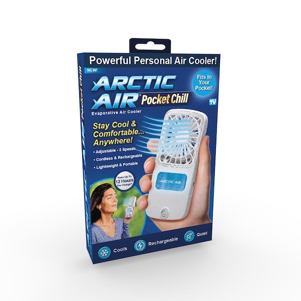 Arctic Air Arctic Air Pocket Chill 2 sq ft Portable Evaporative Cooler 1 CFM - AAPKT-MC12/6