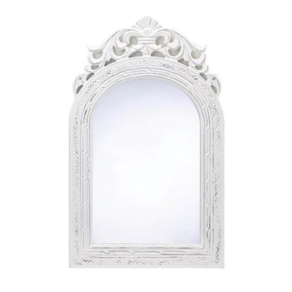 Eastwind Gifts Eastwind Gifts 31586 Distressed White Framed Wall Mirror - 31586