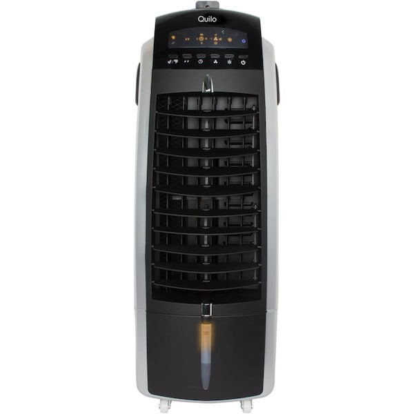 Quilo 206 Cfm Indoor Portable Tower Fan with Evaporative Cooling - QE1SKS