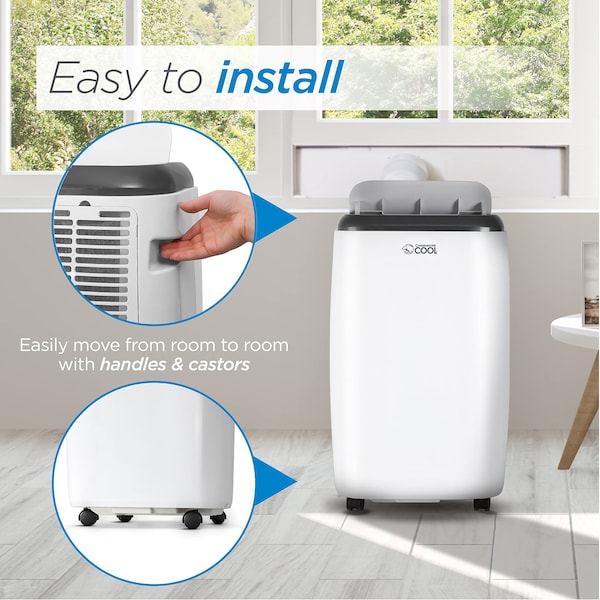 Commercial Cool 5,000 BTU Portable Air Conditioner, SACC/CEC - CPT05WB