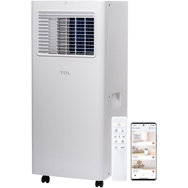 Tcl 5,000 BTU SACC 8,100 BTU ASHRAE Smart Portable Air Conditioner - H5P44W