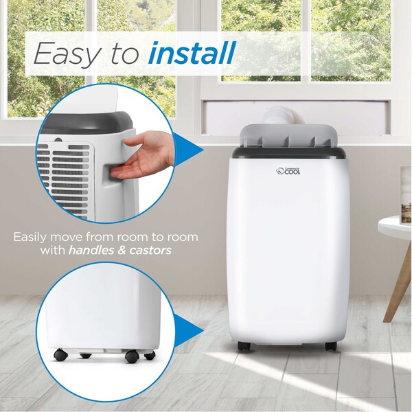 Commercial Cool 10,000 BTU Portable Air Conditioner, SACC/CEC - CPT10WB