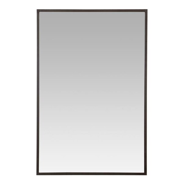 Aspire Home Accents Aspire Home Accents 7593 Bali Modern Rectangle Wall Mirror; Gray - 36 in. - 7593
