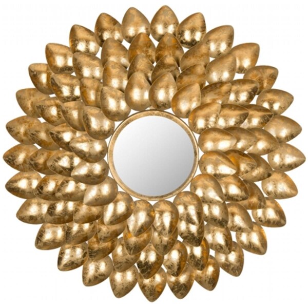 Safavieh Woodland Sunburst Mirror- Antique Gold - 29 x 1.5 x 29 in. - MIR4029A