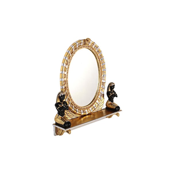 Design Toscano King Amenhotep Egyptian Statue Vanity Mirror - NE64386