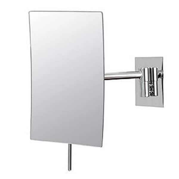 Aptations Inc Aptations 21843 Minimalist Rectangular Wall Mirror In Chrome 21843 - Chrome - 21843