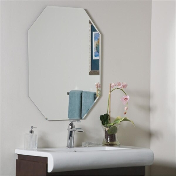 Decor Wonderland Frameless Octagon Beveled Mirror - SSM203