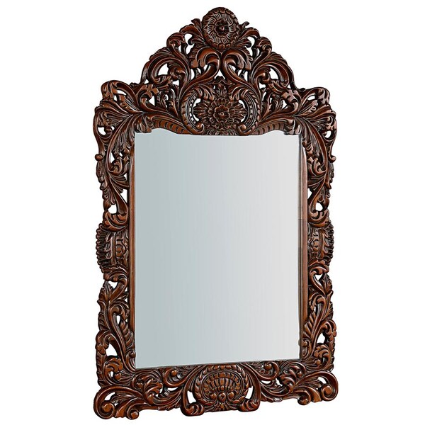 Design Toscano Chateau Gallet Hardwood Mirror - DY4087