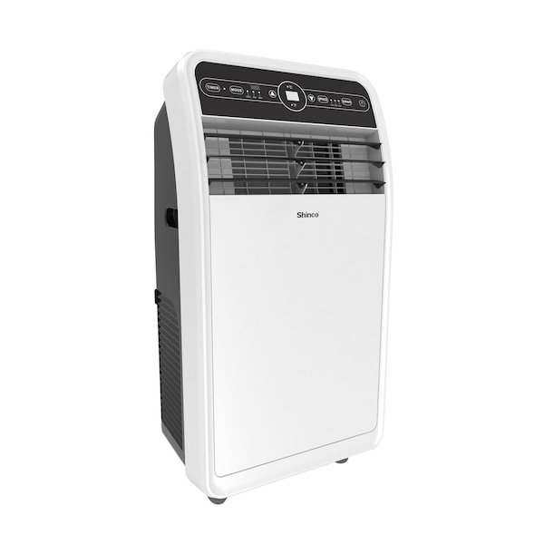 Edendirect 6,400 BTU Portable Air Conditioner Cools 300 Sq. Ft. with Dehumidifier, 3 Fan Speeds and Remote - ED-SPF1-10C