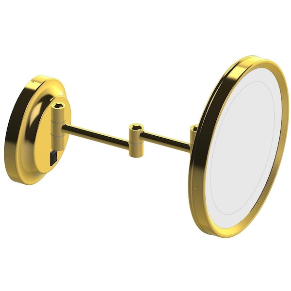 Kimball And Young Single-Sided LED Round Arm Wall Mirror - Hardwired - 944-2-135HW