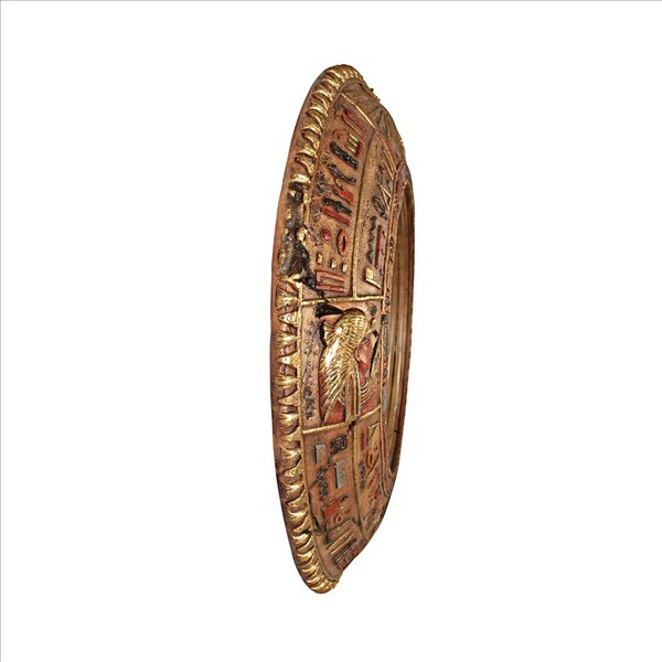 Design Toscano Temple of Luxor: Egyptian Grand-Scale Mirror Wall Sculpture - NE64346
