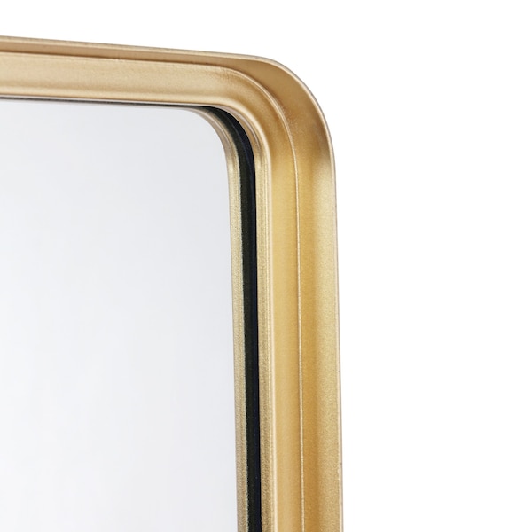 Flash Furniture 24x36 Gold Metal Wall Mirror - 2 Inch Deep Frame - HMHD-22M111YB-GLD-GG