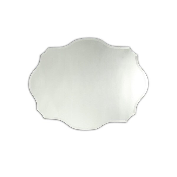 Tapis Rugs Caverly Large Frameless Wall Mirror - 24 x 32 in. - TA2542898