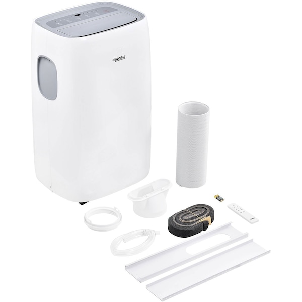 Global Industrial 14,000 BTU Portable Air Conditioner, Cool with Heat, 115V - 292852