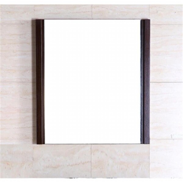 Comfortcorrect Bellaterra Home  Wood Frame Mirror, Wenge - 29.5 in. - CO621113