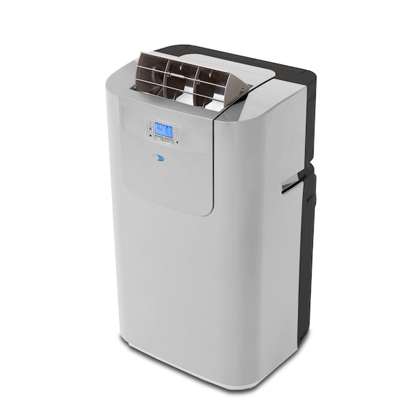 Whynter 12000 BTU Dual Hose Digital Portable Air Conditioner, Heat/Drain Pump - ARC-122DHP