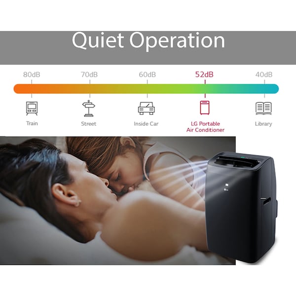 Lg 10,000 BTU Portable Air Conditioner - LP1021BSSM