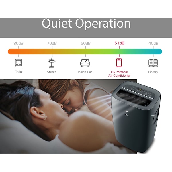 Lg 8,000 BTU Portable Air Conditioner - LP0821GSSM