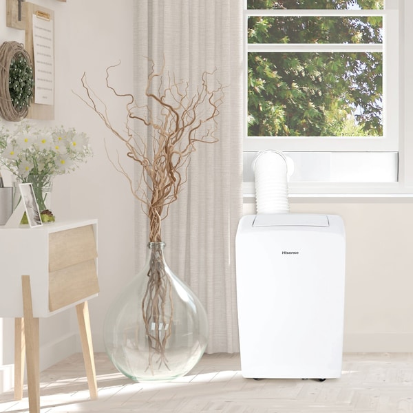 Hisense 8,000 BTU Smart Portable Air Conditioner with Wi-fi and Remote Control - AHP0822CW1W