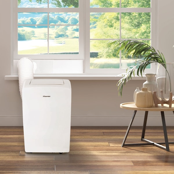 Hisense 8,000 BTU Smart Portable Air Conditioner with Wi-fi and Remote Control - AHP0822CW1W