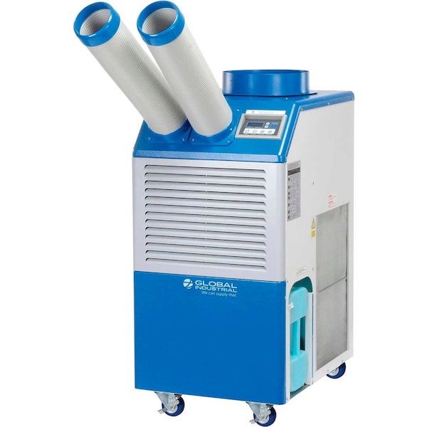 Global Industrial Portable Air Conditioner W/ Cold Air Nozzles, 1.1 Ton, 13,200 BTU, 115V - 292660