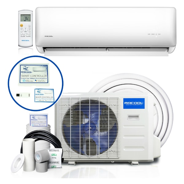 Mrcool 9K BTU Energy Star Ductless Mini-Split Air Conditioner and Heat Pump - O-ES-09-HP-230E