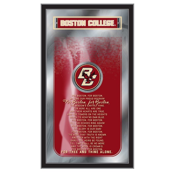 Holland Bar Stool Co Boston College 26" x 15" Fight Song Mirror - MFGHTBOSTNC