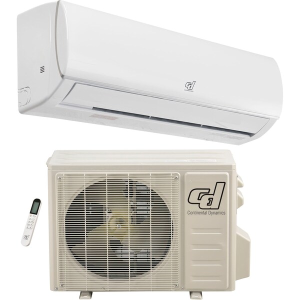 Cd Ductless Air Conditioner Inverter Split System w/ Heat, Wifi Enabled, 18,000 BTU, 19 SEER, 230V - 292873