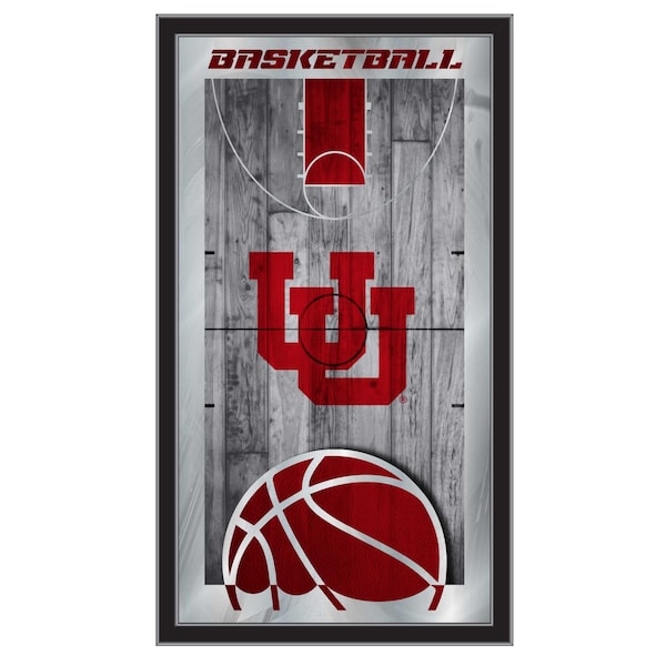 Holland Bar Stool Co Utah 15" x 26" Basketball Mirror - MBSKTUTAHUN
