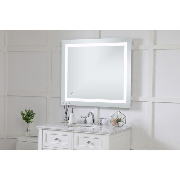 Elegant Decor Helios 30" X 40" Hardwired Led Mirror W/Touch Sensor And Color Chngng - MRE13040