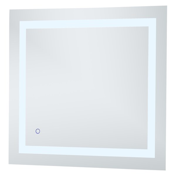 Elegant Decor Helios 27" X 30" Hardwired Led Mirror W/Touch Sensor And Color Chngng - MRE12730