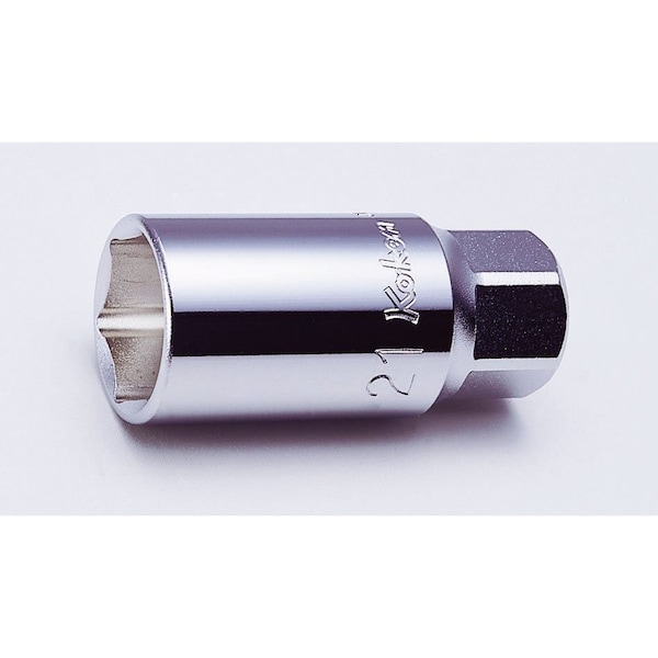 Ko-Ken Wheel Nut Socket 19mm 6 Point 60mm 1/2 Sq. Drive - 4300M-19(L60)