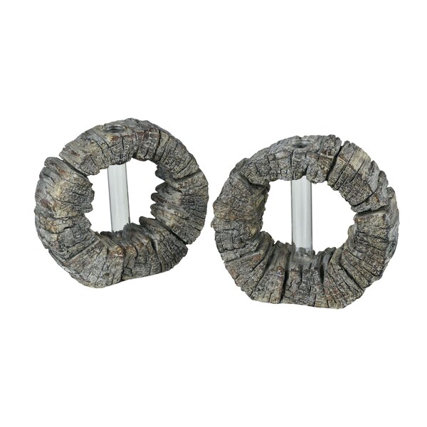 Marketplace Eastwood Vase, Set of 2 Gray - 406447/S2