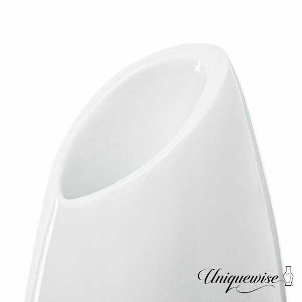 Uniquewise Modern White Large Floor Vase - 29 Inch - QI003159S