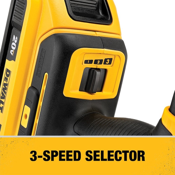 Dewalt 20V MAX* XR(R) Brushless Cordless 3-Speed Oscillating Multi-Tool Kit (2.0 Ah Battery) - DCS356D1