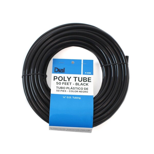 Dial Mfg Dial 1/4 in. D X 50 ft. L Polyethylene Tubing - 4296